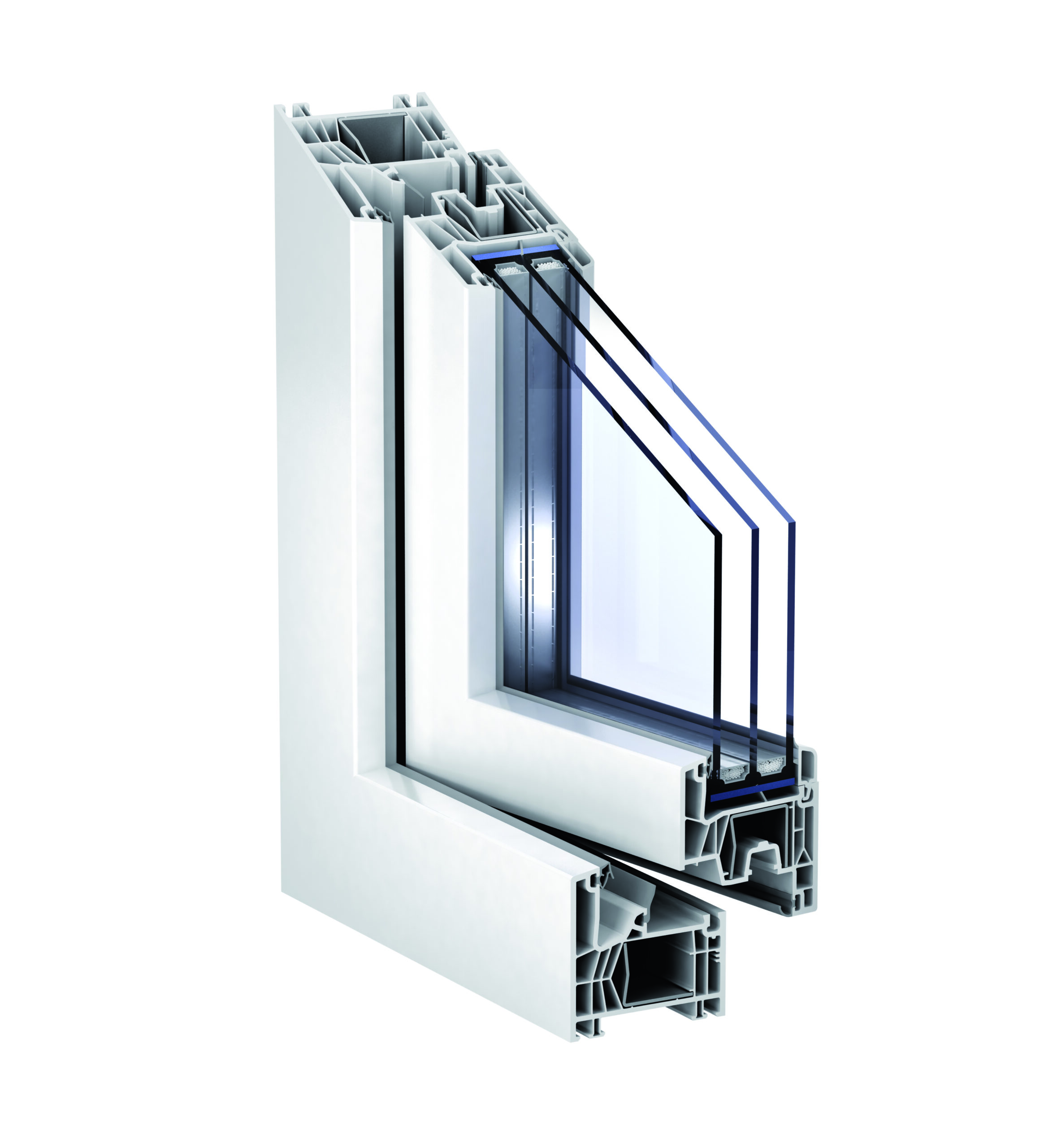 Infografía sistema abatible Kömmerling76 MD